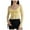 Yellow, variant on Kaemgyyd Long Sleeve Shirt for Women Summer Lightweight Workout Yoga Cropped Tops Comfy Twist Knot Cardigan