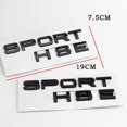thumbnail image 4 of Logotipo de puerta trasera con letras negras brillantes para Land Rover Range Rover Afortunado Sencillez, 4 of 5