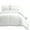 White_Black, variant on Lush Decor Hampton Double Flange Embroidered Contrast Edge Cotton Comforter Set, 3 Piece Set, Full/ Queen, White & Black - Hotel Bedding Set - Black Trim - White Comforter - Minimalist Decor