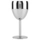 thumbnail image 1 of Copa de vino de acero inoxidable de tamaño pequeño, copa de metal duradera, 1 of 8