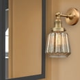thumbnail image 4 of 203-BB-G146 Innovations Lighting Chatham - 1 Light Wall Sconce In Art Deco Style-12 Inches Tall and 7 Inches Wide-Brushed Brass Finish-Mercury Glass, 4 of 4