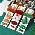 thumbnail image 2 of 12 Uds Pinzas navideñas para el pelo JAMW Sencillez, 2 of 5