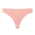 thumbnail image 1 of Culottes pour Femmes Sans Coutures en Soie Glacée, Bikini, sous-Vêtements Taille Basse, Confortables et Respirants, String pour Filles, Design d'Entrejambe à Fond Pur, 1 of 3