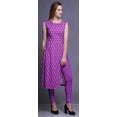 thumbnail image 4 of Bimba Robe Kurti Longue Imprimée Tunique Droite Robes pour Femmes Haut Indien, 4 of 6
