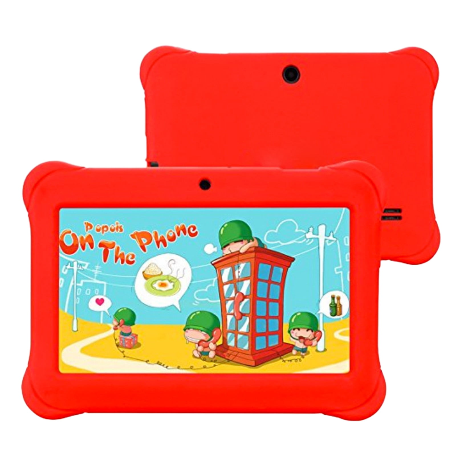 PPgejGEK 7-inch Children's Tablet Computer android Tablets Children's Early Education Learning Machine Parent-child Gift Machine Christmas Gift Built-in Cameras up to 45% off