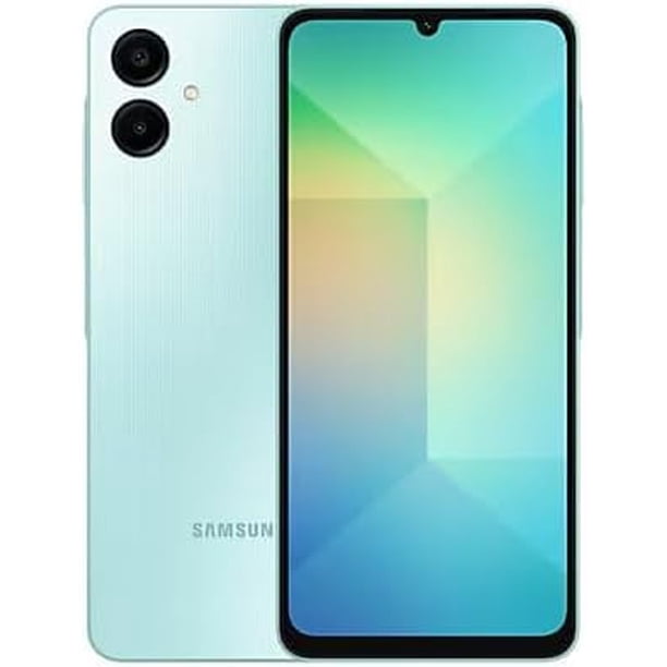 Samsung Galaxy A06 4G LTE (128 GB + 4 GB) 6.7" Dual Sim 50 MP Cámara Dual | Batería de 5000 mAh, Knox Vault Security & Privacy | Versión Internacional (Nuevo)