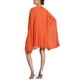 thumbnail image 3 of VESTIDOS DE CHIFFON INSPIRADORES CHIC PARA MUJERES, CON MANGA DE CAPA SUELTA Y FLUIDA, VESTIDO PLEATADO XL NARANJA, 3 of 6