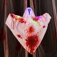 thumbnail image 4 of Injueey Fantasmas colgantes de Halloween 3D Bloody Haunted House Esqueleto luminoso Flying Party Supplies Colgantes Home Secret Room Outdoor Kits de decoración para fiestas Grito Injueey HA068180-03, 4 of 6