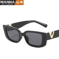 thumbnail image 5 of Trendy Square Sunglasses: Hip Hop Streetwear Shades for Fashionistas, 5 of 25