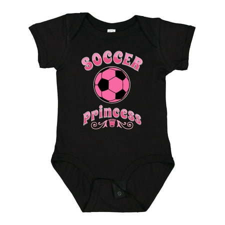 

Inktastic Soccer Princess Gift Baby Girl Bodysuit