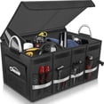 thumbnail image 1 of Oasser Trunk Organizer for SUV Car Container Waterproof Cargo Storage Multi-compartments Collapsible Durable Box, 1 of 5