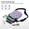 thumbnail image 7 of HELLHERO Women Shoulder Bag with Zipper Crossbody Sling Bag for Men, Women, Firework Stars US Flag, 7 of 7