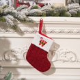 thumbnail image 2 of Utoimkio Clearance Red and White Initial Christmas Stockings with Letters,Cute 26 Letters Christmas Ornaments Indoor Christmas Decorations Party Supplies Christmas Decor, 2 of 5