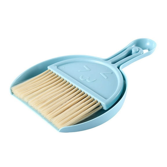 Mini Broom and Small Dustpan Brush, Handheld Brush Set Cleaning Tool for Family for Office, Home, Table, Bedroom