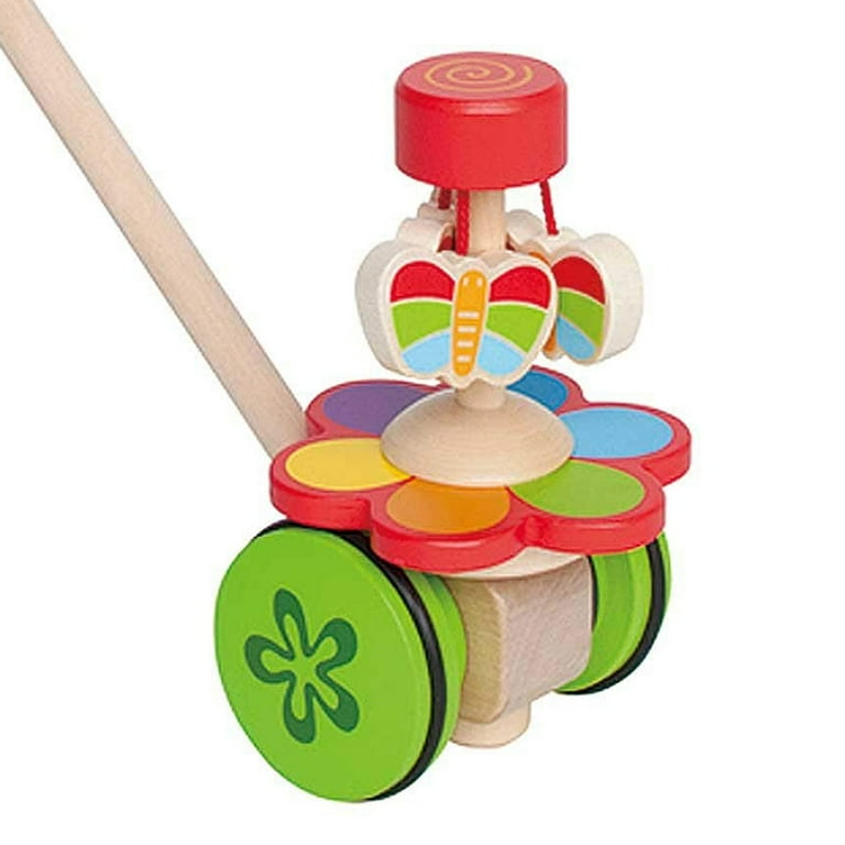 HAPE Dancing Butterflies Push and Pull Walking Toy Walmart