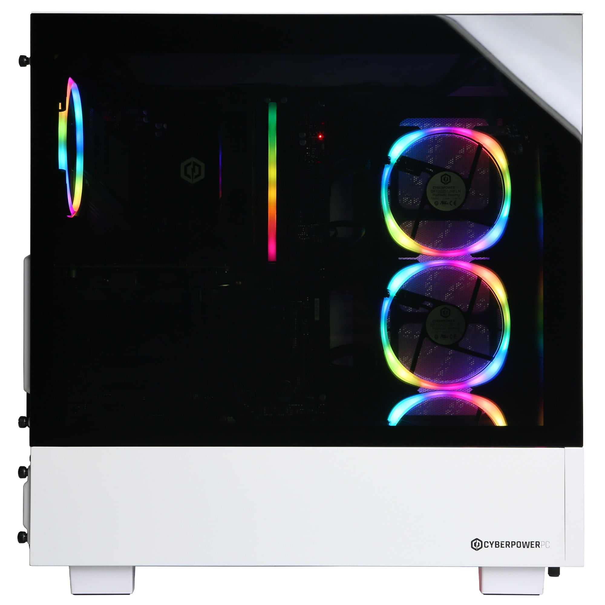 CyberPowerPC Gamer Master Gaming PC, AMD Ryzen 7 9700X, NVIDIA GeForce RTX 5060 Ti 8GB, 16GB DDR5, 1TB SSD, GMAI5000CPGV2