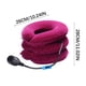 thumbnail image 2 of Dispositivo de tracción cervical inflable con forro polar de tres capas | Soporte cervical portátil para aliviar el dolor y la relajación | Uso en casa y en la oficina, 2 of 2