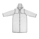 thumbnail image 2 of Poncho de lluvia, chaqueta portátil con capucha y mangas, impermeable para hombres y mujeres Negro L, 2 of 9