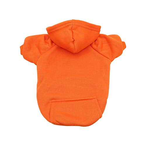 YAODHAOD Dog Hoodie Cotton Basic Dog Casual Sweatshirt Knitwear for Kittens and Puppies Pet Clothing 