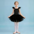 thumbnail image 2 of Byoo Toddler Girls Dance Tutu Dress Solid Color Sequin Sleeveless Ballet Puffy Tulle Dresses Breathable Kids Clothes, 2 of 5
