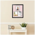 thumbnail image 2 of ArtToFrames Collage Photo Picture Frame with 3 - 6x8" Openings, Framed in Black with Hollyhock and Black Mats (CDM-3926-1667), 2 of 8