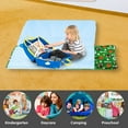 thumbnail image 3 of KAINSY Personalized Toddler Nap Mat for Boys–Ball Games Pattern, Custom Name Nap Mats with Removable Pillow, Roll-Up Sleeping Mat for Kids Preschool, Daycare, Travel, Kindergarten, 3 of 4