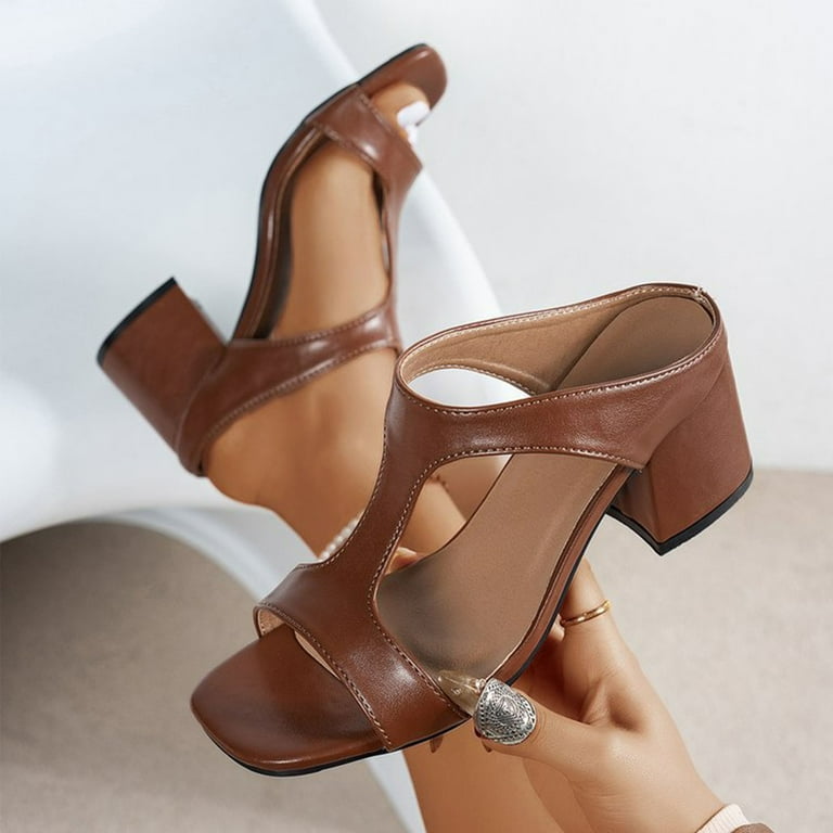 leather dress sandals for women High Feels Y-Strap Dress Sandals  Anya's Shop