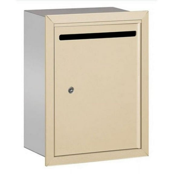 Salsbury Industries  Letter Box Recessed Mounted Private Access - Sandstone