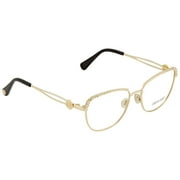 Roberto Cavalli Ladies Gold Tone Cat Eye Eyeglass Frames RC5102 030 52