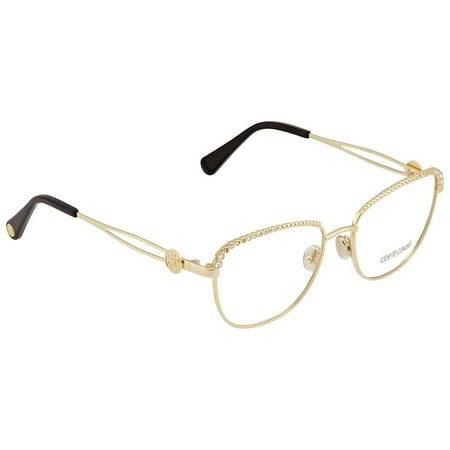 Roberto Cavalli Ladies Gold Tone Cat Eye Eyeglass Frames RC5102 030 52