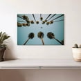 thumbnail image 2 of Elephant Stock Plane Below Palm Trees Wall Art - Horizontal Canvas Wall Art - Living Room Wall Decor - Floral And Botanical Canvas - Blue And Green Decor - 12" x 8", 2 of 8