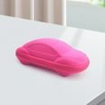 thumbnail image 3 of harmtty Sunglasses Box Contrast Color Cute Zipper Car Shape Glasses Box Home Supplies, 3 of 8