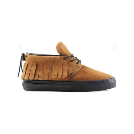 - Clear Weather One-O-One Men Round Toe Suede Tan Sneakers CRW-101-HOB