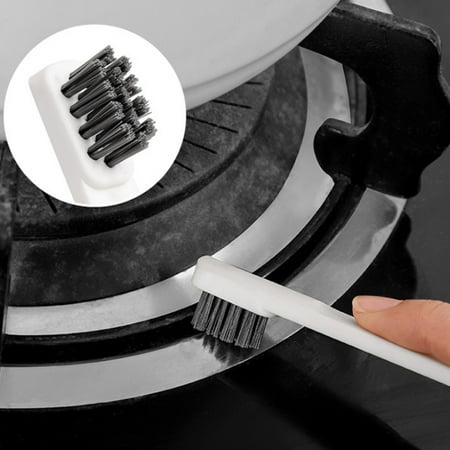 

CKCL Three in One Cleaning Brush for Kitchen Gas Range Household Metal Brush for Gap Corner(Gray)