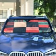 thumbnail image 4 of Yayeee Car Windshield Sun Shade Universal Fit Front Visor Protector, Red Teal Plaid, 4 of 8