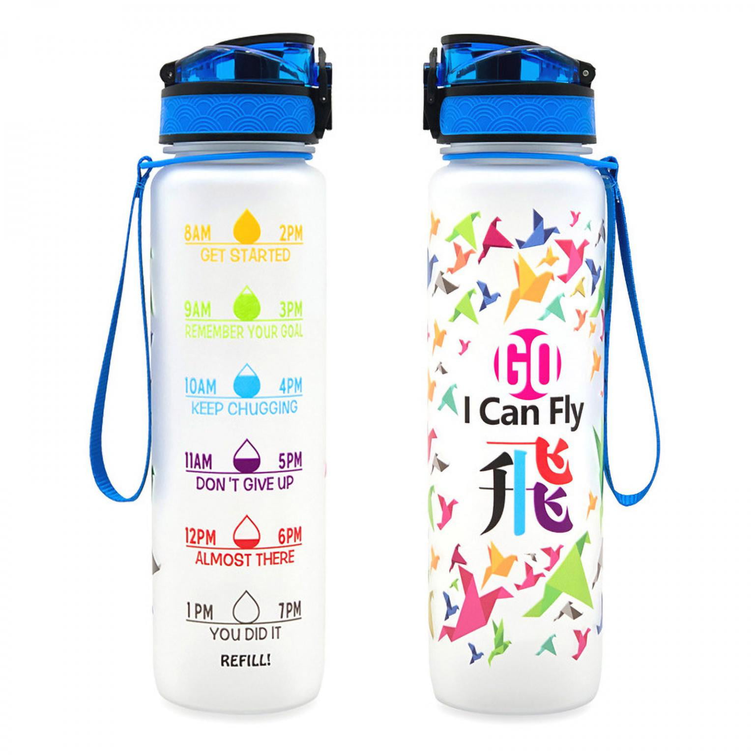Allfourior 32 / 36oz Water Bottles with Times to Drink – Water Bottle with  Straw with Time Marker Wa…See more Allfourior 32 / 36oz Water Bottles with