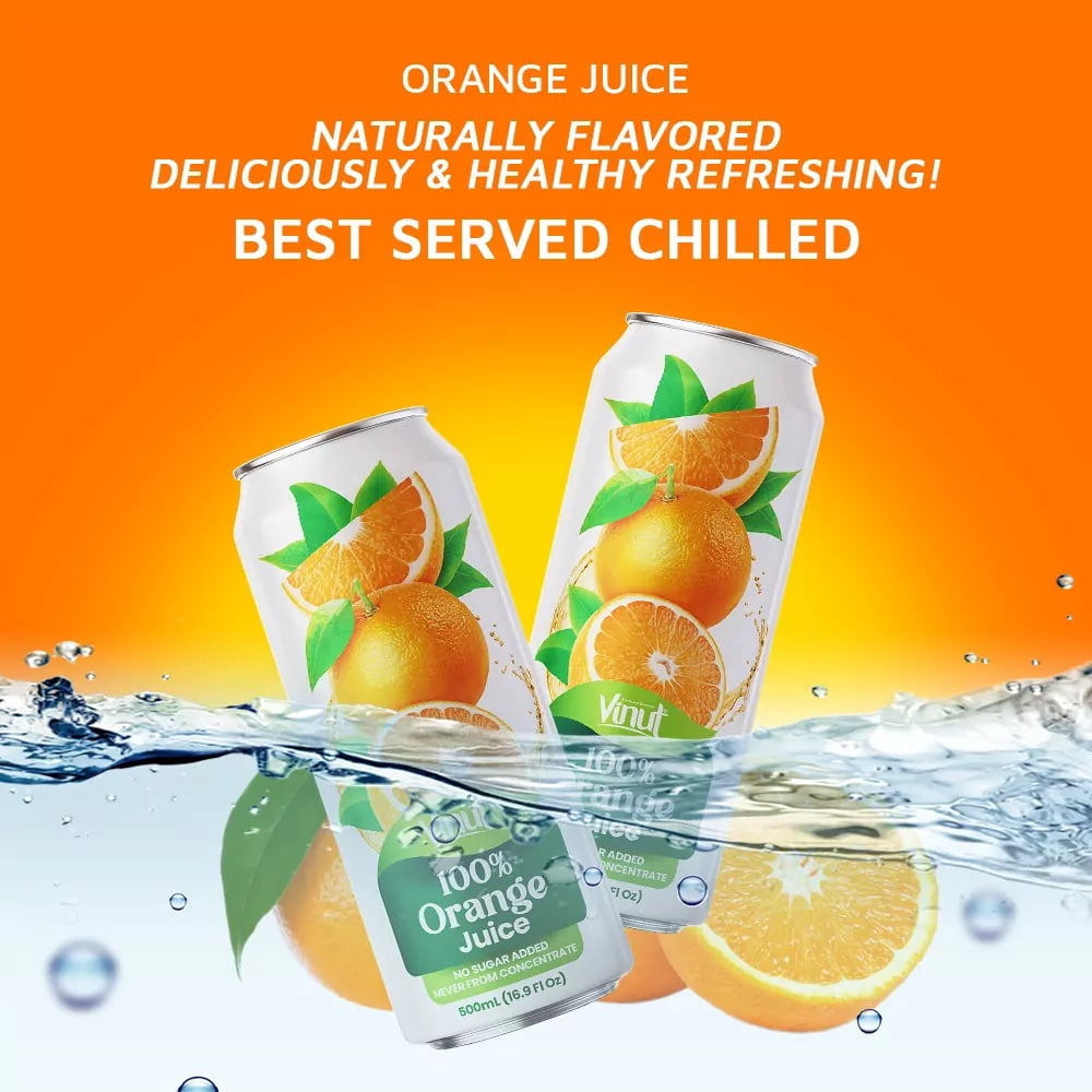 Vinut 16.9 fl oz 100% NFC Orange Juice Drink (No Sugar Added)