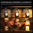 thumbnail image 6 of GUPUP Candle Warmer Lamp with Timer, Dimmable Adjustable Height Candle Lamp for Bedroom Home Decor with 2*50W Bulbs, 6 of 7