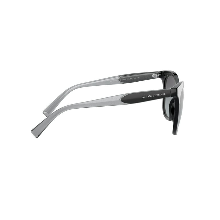 Sunglasses Armani Exchange AX 4094 S 81588G Shiny Black Grey Gradient