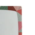 thumbnail image 3 of Ambesonne Retro Fitted Sheet, Geometry Shapes Pastel, Queen Size, Green Pink Coral, 3 of 3