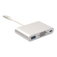 thumbnail image 1 of Adaptador de cargador hembra 3 en 1 tipo C 3.1 a USB3.0/ VGA/ tipo C para Macbook-109928.01, 1 of 9