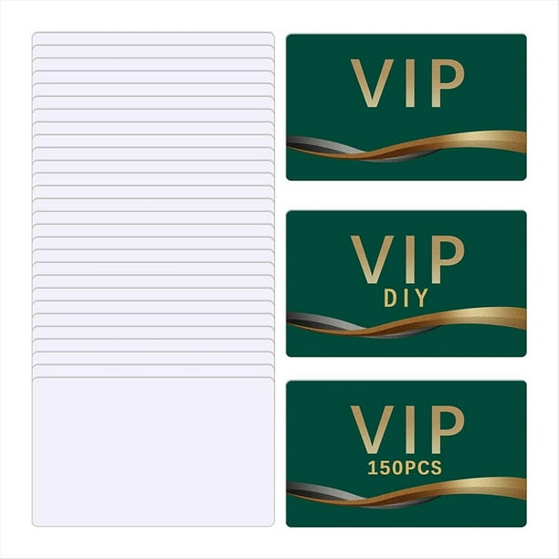150 Piezas en para Tarjetas de Visita de Sublimación, Metal A Granel, Aluminio, Doble Cara, Tarjetas de Nombre, Espacios en para Sublimación