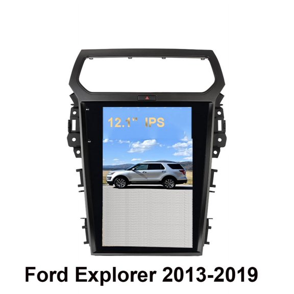Android 7.1 2G 32G Tesla Vertical Screen Car Multimedia Player For Ford Explorer 2013-2022 Car GPS Navigation Auto Stereo Radio