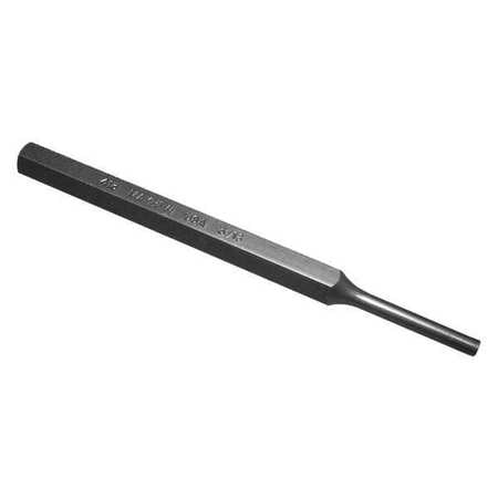 Pin Punch,5-1/4in L,3/16in Tip,Steel MAYHEW SELECT 71004