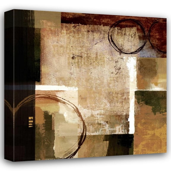 Keith Mallett 15x15 Gallery Wrapped Canvas Wall Art Titled - Broadway Rhythm