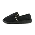 thumbnail image 6 of VENTANA Men's Slippers Faux Fur Suede Lined House Shoes Rubber Sole Slip On Indoor Outdoor, 6 of 6