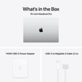 thumbnail image 4 of Apple 16" MacBook Pro with M5 Pro chip, 18 core CPU / 20 core GPU, 48GB Memory, 1TB SSD - Silver, 4 of 9