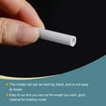 thumbnail image 4 of Uxcell 5mm ID 7mm OD 500mm White Pipe Round Rigid Plastic Tube for Water Pipe 2 Pack, 4 of 5