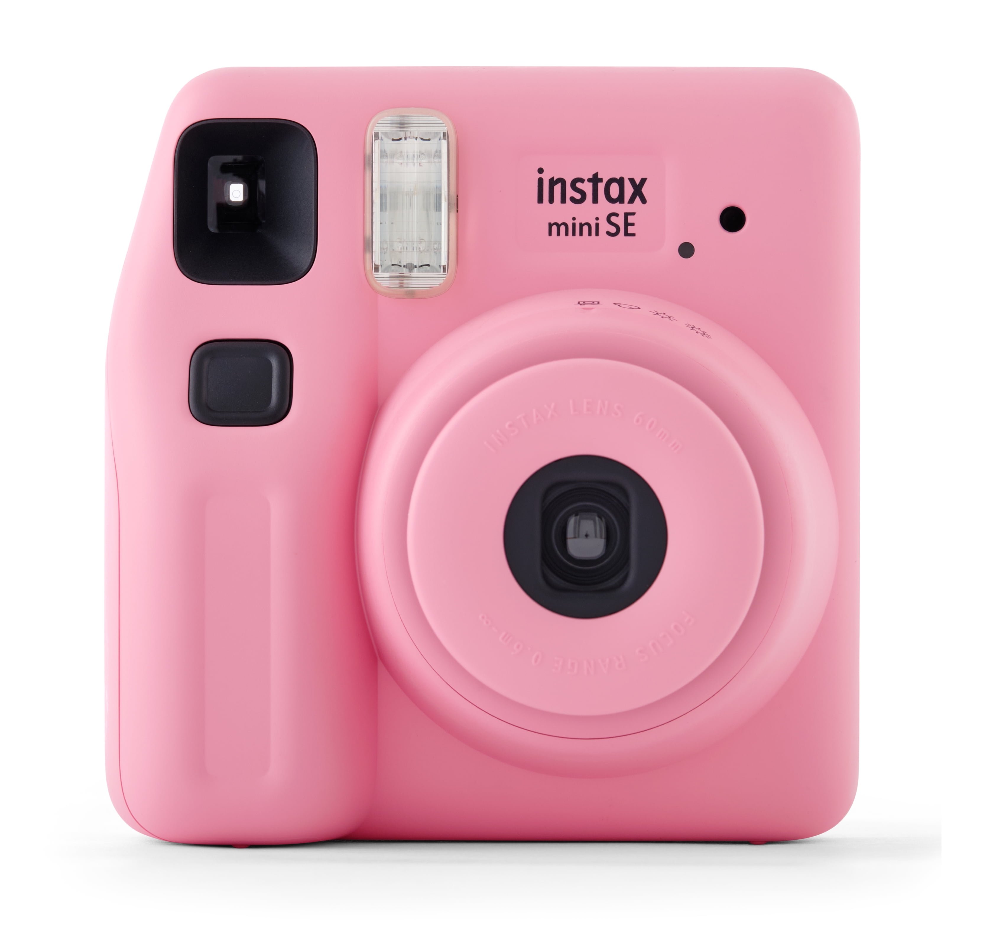 Fujifilm Instax Mini SE Instant Camera with Bonus 10 Pack Mini Film, Pink (Value Pack)