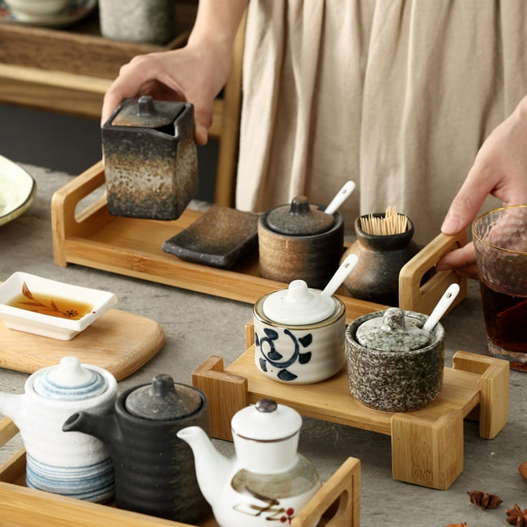 White Small Sugar Bowl With Lid And Spoon,Seasoning Box With Spoon Spice Jars,ceramic Small Spice Jars With Base For Kitchen,Salt And Pepper Bowls-08-0.2 - Walmart.com White Small Sugar Bowl With Lid And Spoon,Seasoning Box With Spoon Spice Jars,ceramic Small Spice Jars With Base For Kitchen,Salt And Pepper Bowls-08-0.2 - Walmart.com